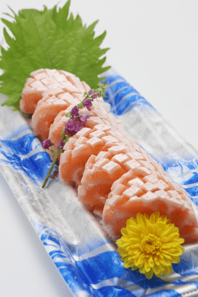 Fresh Salmon Belly Sashimi (Harasu) - Himawari Shoten