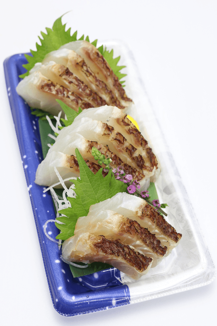 Fresh Madai Sashimi (Japanese Sea Bream / Tai Sashimi) Delivery Singapore |Himawari Shoten
