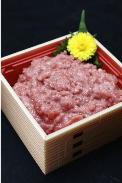 Negitoro (Fresh Bluefin Tuna Sashimi) - Himawari Shoten