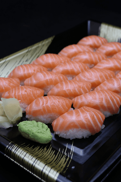 Chef Handmade Fresh Salmon Sushi - Himawari Shoten