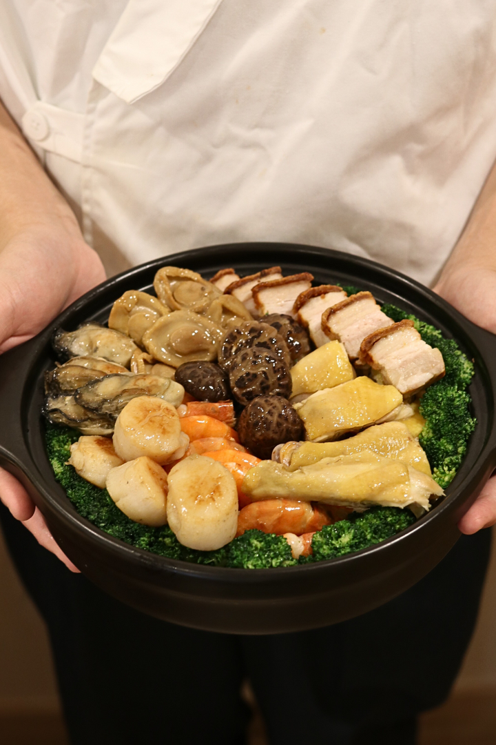 Prosperity Peng Cai 鸿运聚宝盆 [Complimentary Claypot]