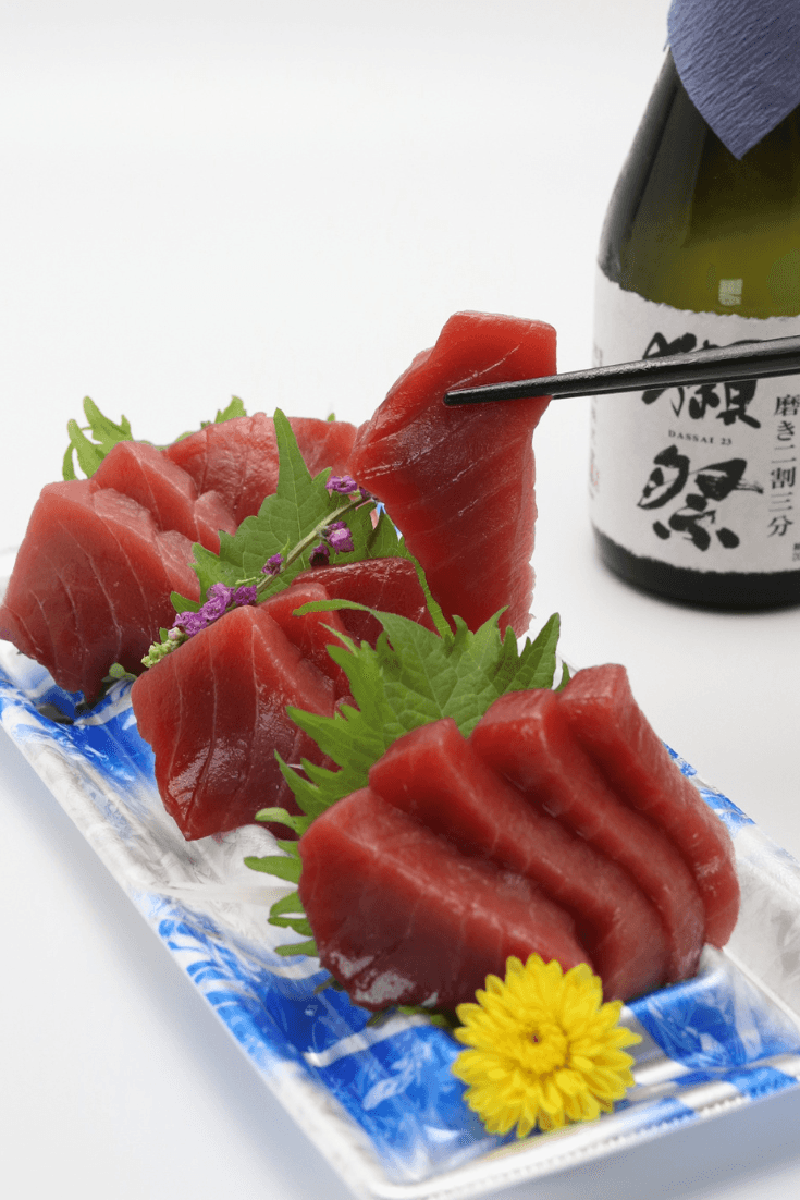 Fresh Akami Sashimi (Bluefin Tuna / Hon Maguro) - Himawari Shoten