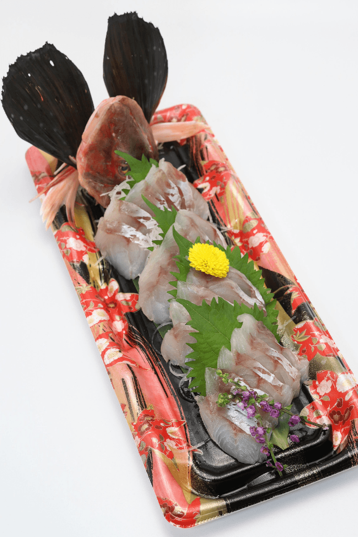 Fresh Houbou Sashimi (魴鮄・ホウボウ) - Himawari Shoten