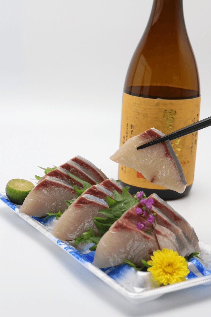 Fresh Kanpachi Sashimi (Greater Amberjack) - Himawari Shoten