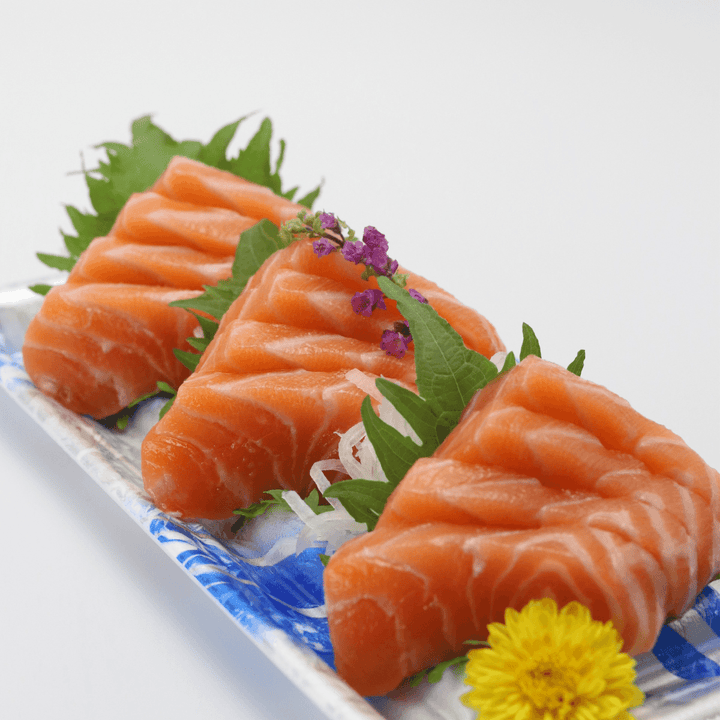 Fresh Salmon Sashimi - Himawari Shoten