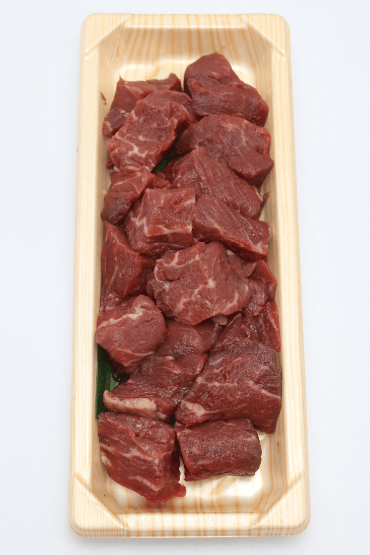 Chilled New Zealand Tenderloin Beef Cube 180G - Himawari Shoten