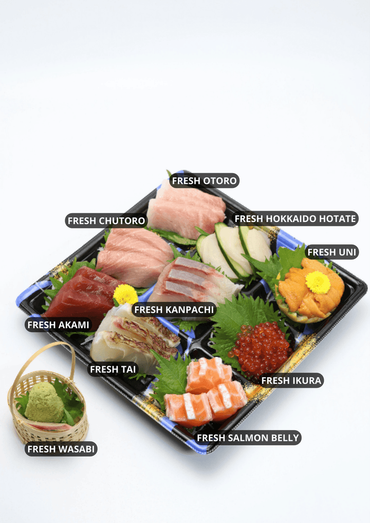 Premium Fresh 9 Kinds Sashimi Set - Himawari Shoten