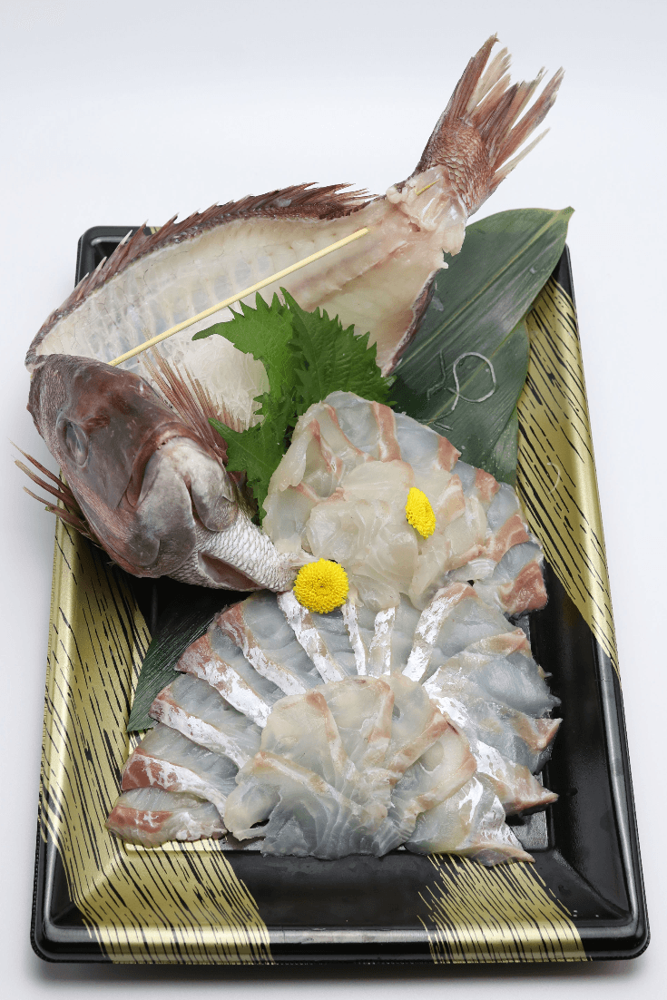 Fresh Madai Tai Sashimi (真鯛・マダイ) - Himawari Shoten